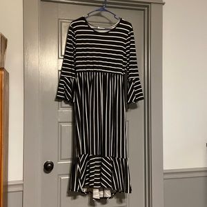 Reborn J Striped Dress